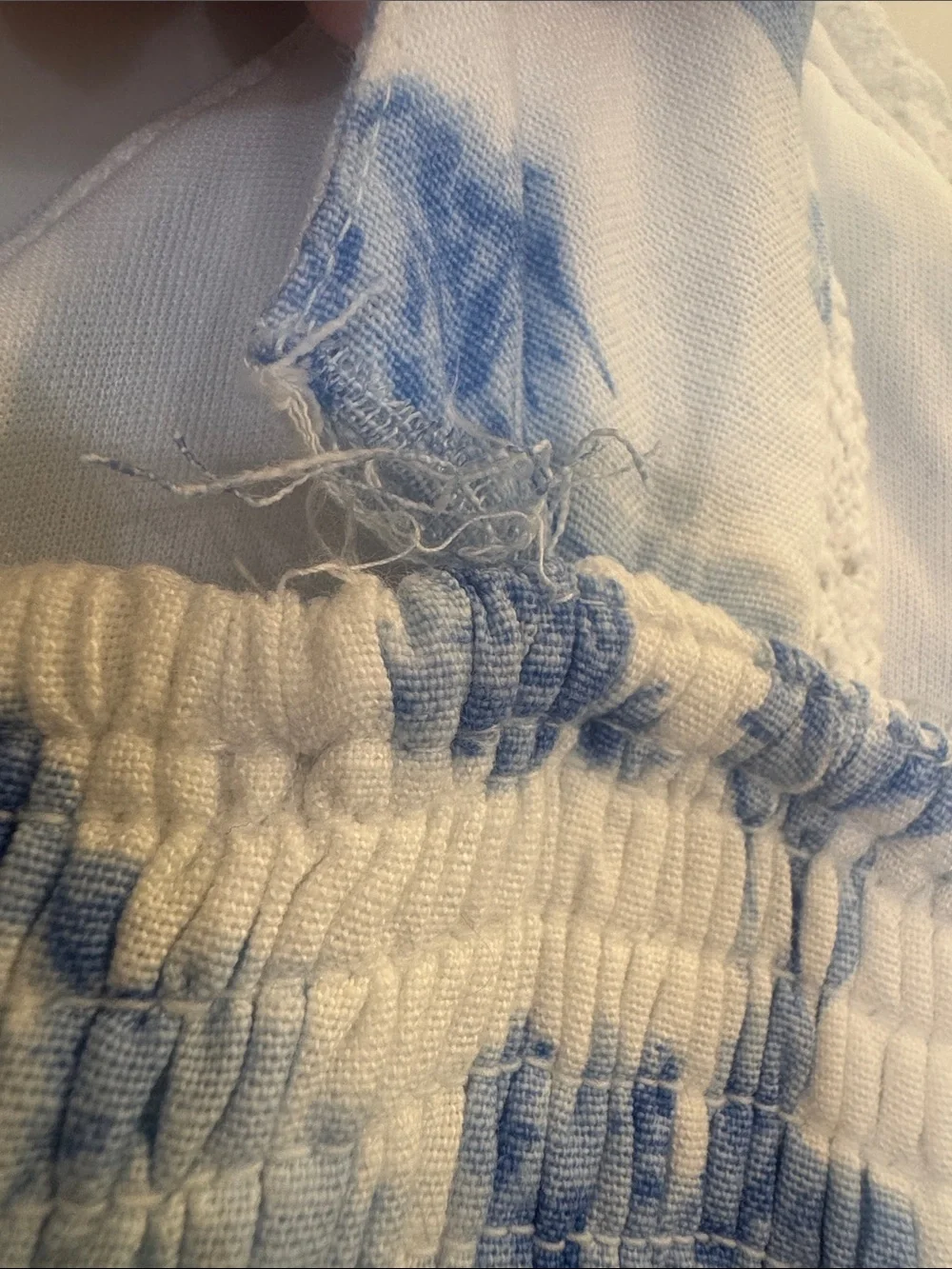 Japna Blue & White Toile Sundress for Girls